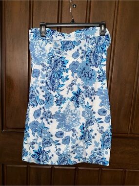 thats so fetch blue floral dress Thats So Fetch | Moana Midi | Blue Floral